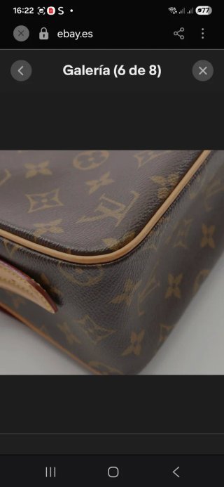Bolso Louis Vuitton Marrón Mujer