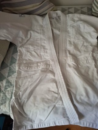 Chaqueta Kimono Karate Blanca talla 140