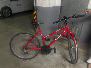 Bicicleta roja GTT