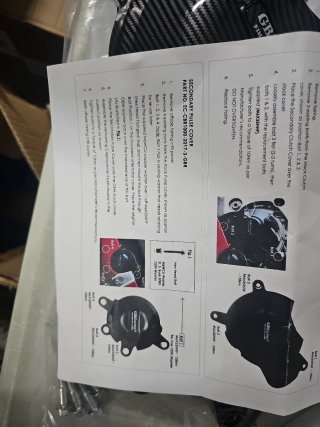 Tapas protectoras GBRacing Carbono