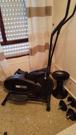 Bicicleta Eliptica y plataforma vibratoria