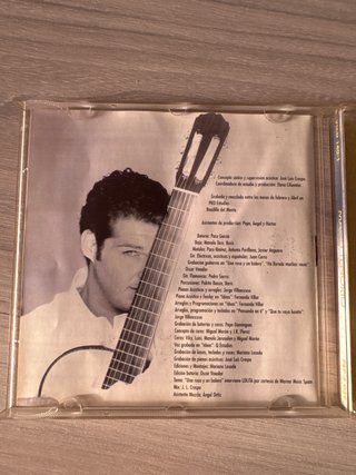 CD Manu Tenorio firmado