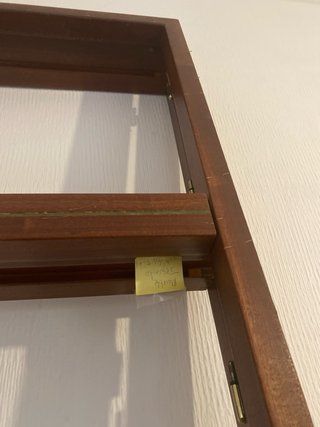 Puertas + marcos de ropero empotrado madera