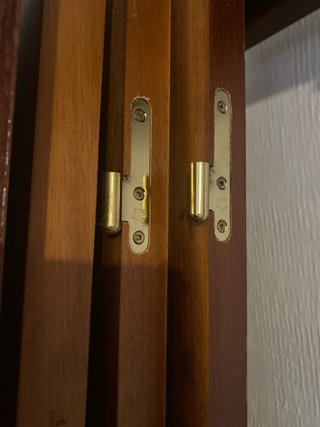 Puertas + marcos de ropero empotrado madera