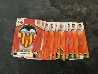 22 Cromos Valencia CF Panini 4ª Edición