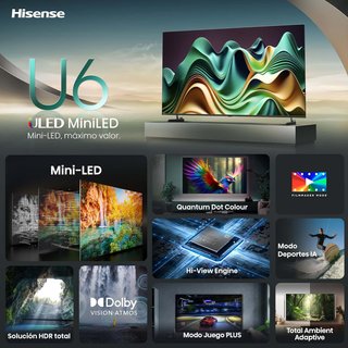 Hisense 50U6NQ TV Mini-LED 50