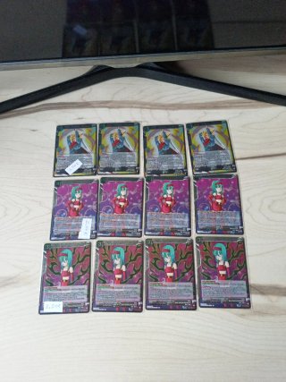 Lote cartas FOIL Dragon Ball Z