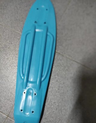 Tabla de skate azul Olson Brothers