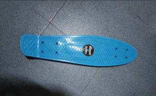 Tabla de skate azul Olson Brothers