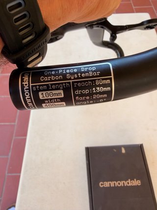 Manillar Integrado Cannondale/MOMO Design Carbono