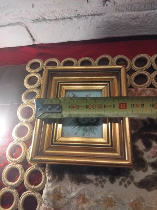 Quadri Vintage Fiori Dorati