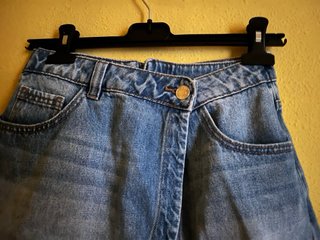 Falda Short Vaquera Stradivarius Talla M