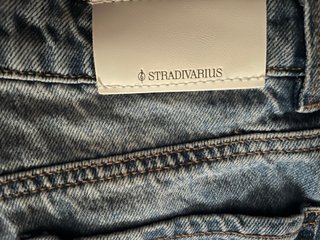 Falda Short Vaquera Stradivarius Talla M