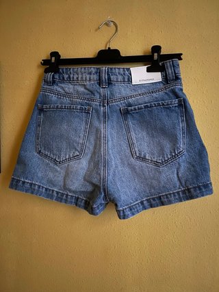 Falda Short Vaquera Stradivarius Talla M
