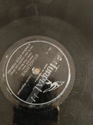 Lote de 4 discos de pizarra