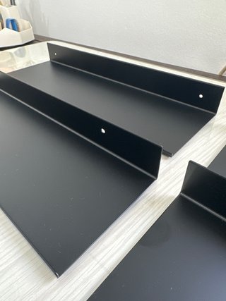 4 Scaffali Metallici Neri