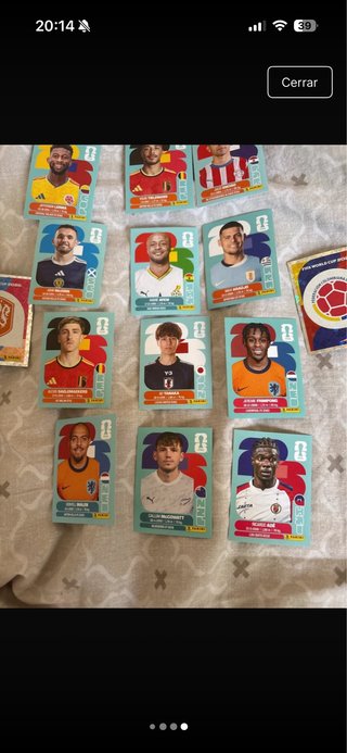 Cromos Panini FIFA World Cup 2026