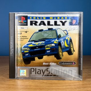 Colin McRae Rally PS1 Copertina Francese