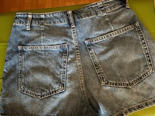 Falda pantalón vaquera Zara