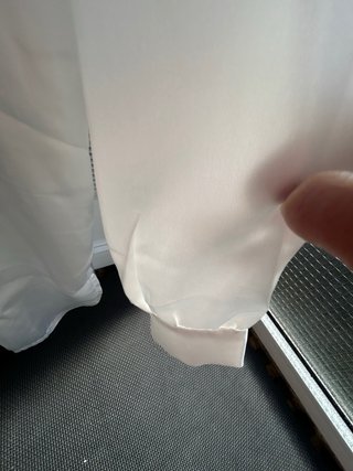 Camisola tacto seda XL botones forrados