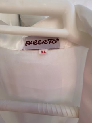 Camisola tacto seda XL botones forrados