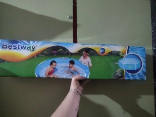 Piscina redonda infantil 580L
