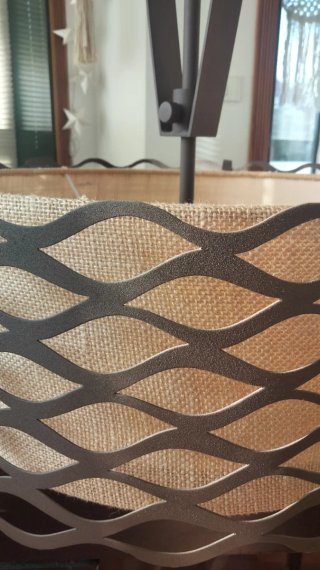 Lámpara de techo diseño ondas