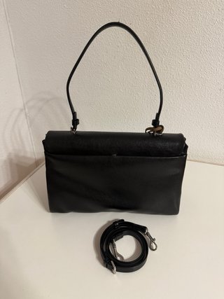 Lote 2 Bolsos Mujer Negro, Beige y Rojo