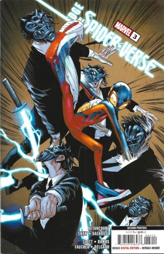 Edge of Spider‐Verse #3 Cover A (2nd Print) 2023