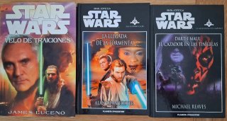 Pack de tres novelas starwars