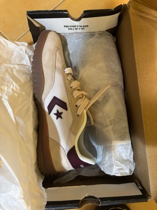 Zapatillas Converse Beige/Rosa Talla 39