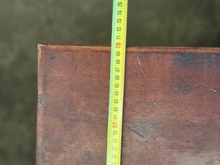 Lote 7 mesas y 36 sillas madera cerezo