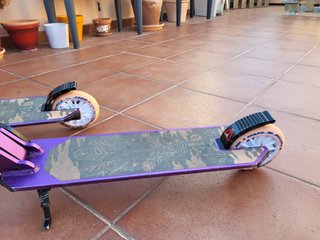 Patinete Oxelo MID 5 Morado