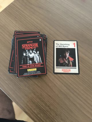 Cromos Stranger Things Panini