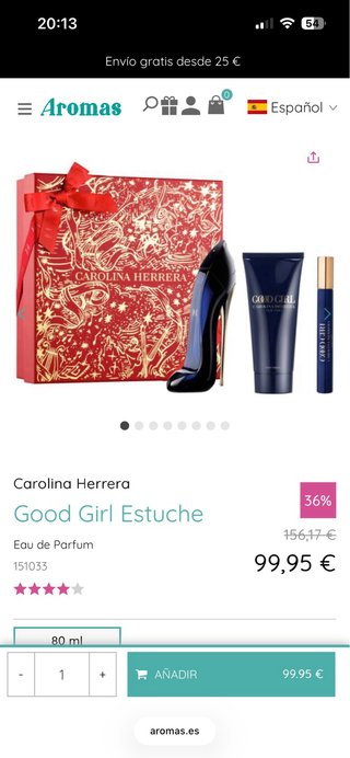 Estuche Carolina Herrera Good Girl