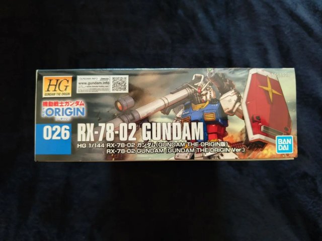 HG Gundam The Origin RX-78-02