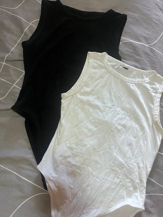 Pack 2 Bodys sin mangas Talla L