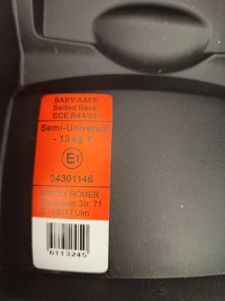 Baby safe II britax romer
