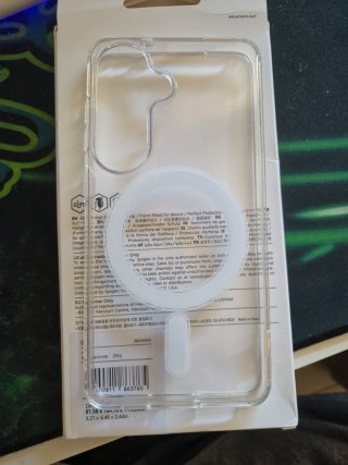 Funda magnética transparente Samsung S26