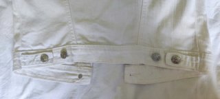 Giubbotto in denim bianco Vero Moda Taglia S