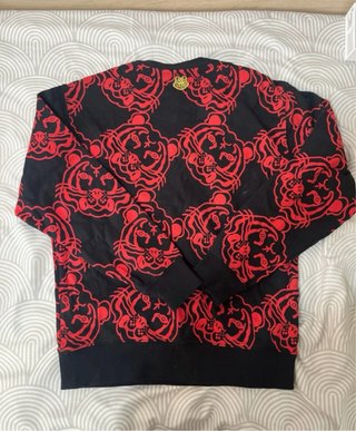 Sudadera Kenzo Negra y Roja Talla S
