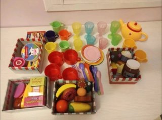 Cocinita de madera infantil