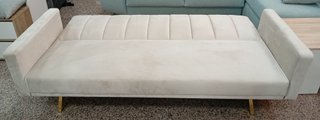 ¡Sofá Cama Bogota, Beige, Cómodo. OFERTA!