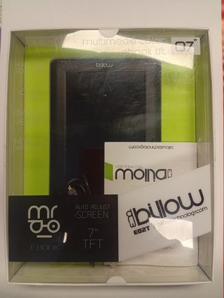 Reproductor Multimedia Billow E02T Negro