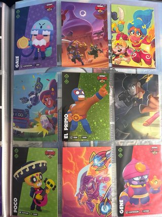 Conjunto cromos Brawl Stars Panini