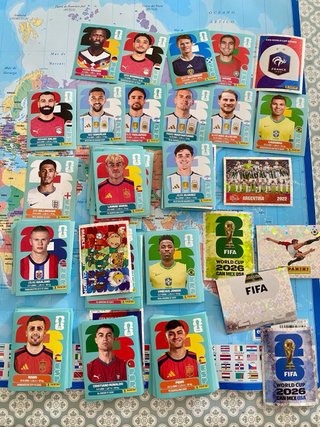 Cromos Panini Mundial 2026