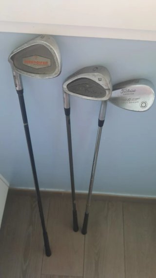 Lote de 4 palos de golf