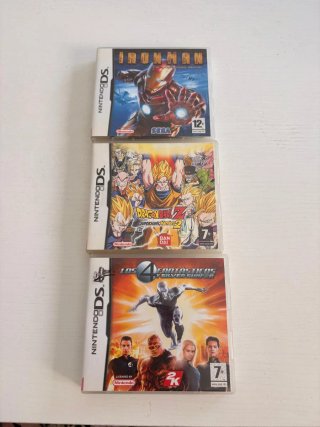 Pack 3 Juegos de acción para Nintendo DS.