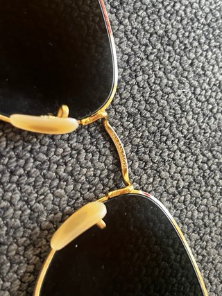 Gafas Ray-Ban Hexagonal Dorado Negro