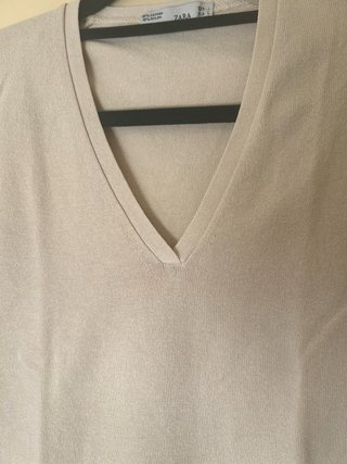 2 Jerséis Finos Blanco y Beige